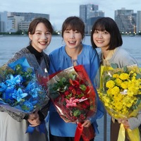 のん、仲里依紗、深川麻衣（C）フジテレビ