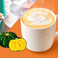 パンプキン スープチーノ（提供写真）