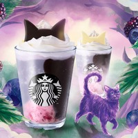 ブラックベリー ヨーグルト フラペチーノ（R）（提供写真）