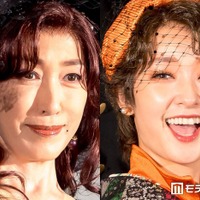 「メイジ・ザ・キャッツアイ」取材会に出席した高島礼子、剛力彩芽（C）モデルプレス