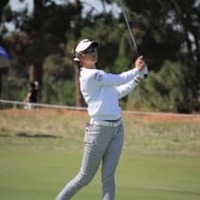 原英莉花は前半を2アンダーとして後半へ（提供：大会事務局）