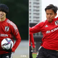 久保建英、三笘薫を絶叫させる！U-24日本代表のわちゃわちゃシーンがこちら
