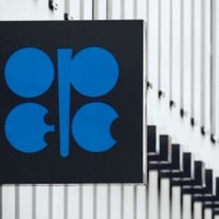 OPECのロゴ＝2010年3月、ウィーン（ロイター＝共同）