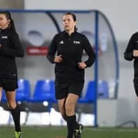 男子のW杯予選を裁いたウクライナ女性審判、「ロシアの情報作戦」を激白