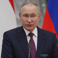 プーチン大統領（AP＝共同）