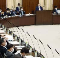 討議を行った参院憲法審査会＝13日午後