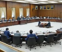 憲法改正の手続きを定める国民投票法を巡り、討議する衆院憲法審査会＝12日午前