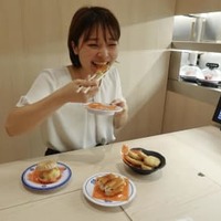 くら寿司が発表した、「BEAMS　JAPAN（ビームス　ジャパン）」とコラボし、全国の店舗で提供される特別メニューの一例＝29日、京都市