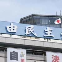 自民党本部＝7月、東京・永田町