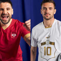 新エンブレム登場！セルビア代表、カタールW杯に向けた2022新ユニフォームを発表
