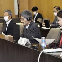 携帯電話の「ローミング」導入に向け、総務省が開いた有識者会議＝28日午前、総務省