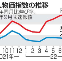 輸入物価指数の推移