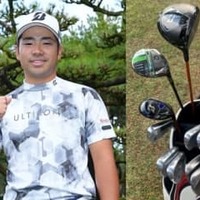 不動の14本で今季4勝目を挙げた比嘉一貴（撮影：米山聡明、ALBA）