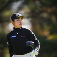 単独首位をキープしている山下美夢有　日本勢初の快挙達成も視野（撮影：佐々木啓)