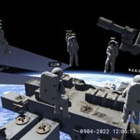 メタバースの宇宙遊泳（バスキュール提供）