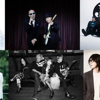 （上段左から）GAO、楠瀬誠志郎、サンプラザ中野くん、JUN SKY WALKER（S）、T-BOLAN（下段左から）NOKKO、宮沢和史、LINDBERG、WANDS（提供写真）