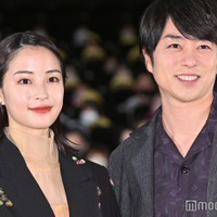 「映画 ネメシス 黄金螺旋の謎」大ヒット御礼舞台挨拶に出席した広瀬すず、櫻井翔（C）モデルプレス