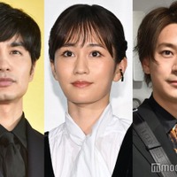 （左から）中村蒼、前田敦子、三浦翔平（C）モデルプレス