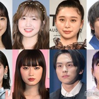 （上段）芦田愛菜、本田仁美、田鍋梨々花、加藤清史郎（下段）當真あみ、茅島みずき、山下幸輝、田中美久