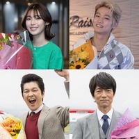 （左から時計回りに）白石聖、中川大輔、仲村トオル、丸山智己（C）カンテレ・フジテレビ