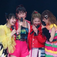 上國料萌衣、佐々木莉佳子、竹内朱莉、川村文乃「ANGERME CONCERT 2023 BIG LOVE 竹内朱莉 FINAL LIVE アンジュルムより愛をこめて」（提供写真）