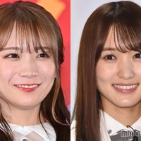 秋元真夏、菅井友香（C）モデルプレス