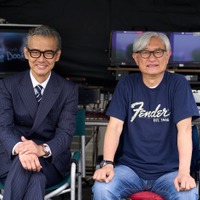 渡部篤郎、堤幸彦監督（C）テレビ朝日