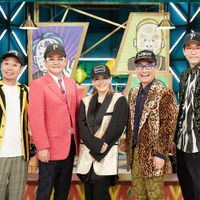 大悟、ノブ、浜崎あゆみ、山内健司、濱家隆一（C）日本テレビ