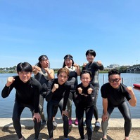 （後列左から）中岡創一、ガンバレルーヤ（よしこ、まひる）／（前列左から）藤井貴彦アナウンサー、高橋恭平、村山輝星、宮川大輔（C）日本テレビ