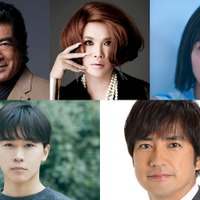 （左上から時計回りに）藤岡弘、、IKKO、芳根京子、羽鳥慎一、鈴木福（提供写真）