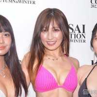 西本ヒカル、熊田曜子、白川愛梨（C）モデルプレス