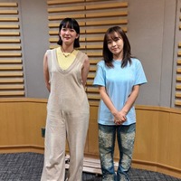 長屋晴子、森七菜（C）ニッポン放送