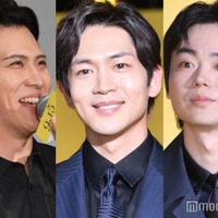 （左から）尾上松也、松下洸平、菅田将暉（C）モデルプレス