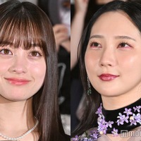 映画「禁じられた遊び」初日舞台挨拶に出席した橋本環奈、ファーストサマーウイカ（C）モデルプレス