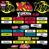 「X-CON」出演アーティスト（提供写真）