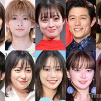 （上段左から）小池栄子、高橋文哉、橋本環奈、鈴木亮平、中谷美紀（下段左から）向井理、菅野美穂、広瀬アリス、多部未華子、篠原涼子（C）モデルプレス