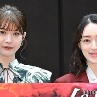 『けむたい姉とずるい妹』の記者会見に出席した馬場ふみか＆栗山千明（C）モデルプレス