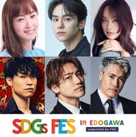 （上段左から）藤本美貴、山下幸輝、清水美依紗（下段左から）TETSUYA、小森隼、中務裕太（提供写真）