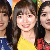 佐々木久美、齊藤京子、佐々木美玲（C）モデルプレス