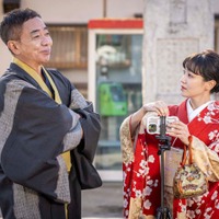 木梨憲武、奈緒「春になったら」第1話より（C）カンテレ