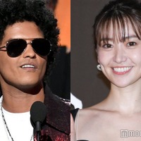 ブルーノ・マーズ／photo by Getty Images、大島優子（C）モデルプレス