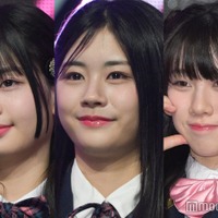 （左から）村上璃杏、佐々木心菜、高見文寧（C）モデルプレス