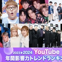 2023年間「YouTube影響力トレンドランキング」発表（C）モデルプレス