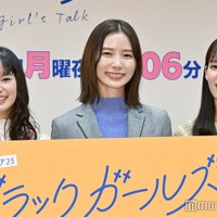 （左から）関水渚、朝日奈央、石井杏奈（C）モデルプレス