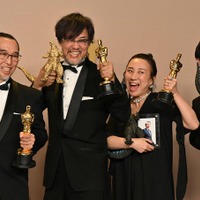 高橋正紀、山崎貴監督、渋谷紀世子、野島達司／photo by Getty Images