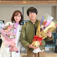 比嘉愛未、櫻井翔（C）日本テレビ