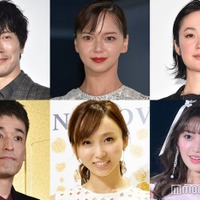 （上段左から）佐々木蔵之介、多部未華子、黒木華（下段左から）佐藤隆太、吉木りさ、香音（C）モデルプレス