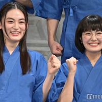 「鴨川ホルモー、ワンスモア」の初日前会見に出席した八木莉可子、清宮レイ（C）モデルプレス