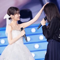 山下美月、賀喜遥香「山下美月 卒業コンサート」（C）乃木坂46LLC