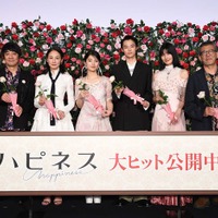 山崎まさよし、吉田羊、蒔田彩珠、窪塚愛流、橋本愛、篠原哲雄監督（提供写真）